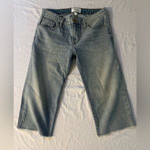 Frame Denim Knee Length Shorts Size 24